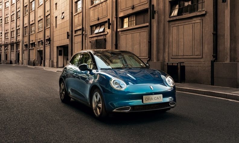 The Funky Cat, a small full-electric hatchback from Great Wall's subsidiary Ora, will be renamed the GWM Ora 03.